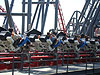 Ken getting back fron the X2 ride