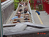 Ken and Tyler getting ready to go on the Cobra ride