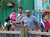 Tyler and Ken waiting in line