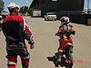 Tyler heading off to ride