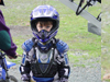 Tyler's motorcycle outfit