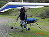 A guy getting ready to take off
