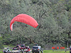The parachuter landing