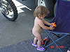 Jordan drying off