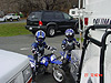 Riley and Tyler on their PW 50s