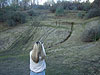 Tanya shooting the 9mm