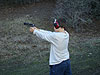 Tyler shooting the 9mm