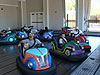 Jordan and the boys on the bumber cars