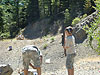 Ken and Tyler at the rifle range