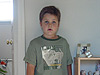 Tyler in his new PJs