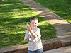 Tyler getting ready to squirt someone