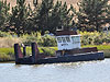 A boat on the Petaluma River