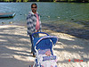 Ken and Jordan on the beach
