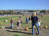 The kids in the pumpkin patch
