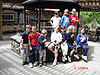The first graders posing for a picture