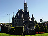 Tyler in front of the castle