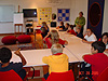 The kids in the cartoon workshop