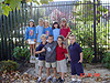 Some of the kids posing for a picture