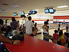 Kyra and Shawn in front of their lanes