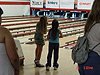 Kyra and another girl checking our their scores