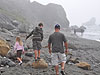 Jordan, Tyler, and Ken on the beach