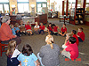 The kids just sitting down