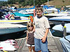 Jordan and Ken waiting for Ken to get our slip ready