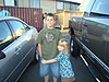 Tyler and Jordan before the dinner