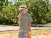 Tyler in the parking lot