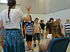 The kids singing