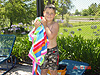 Tyler drying off