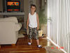 Tyler getting ready to go