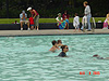 Tyler and Bailey swimming