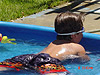 Tyler swimming