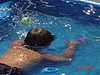 Tyler going underwater