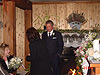 Mary Lou and Foy getting ready