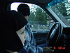 Ken and Tyler on their way to go play in the snow
