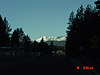 A beautiful view of the snow capped mountains