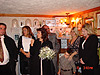 People gathering before the wedding