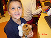 Tyler and his new stuffed friend