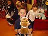 Another picture of Tyler and his new stuffed toy