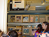 A view of the back storage room