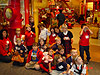 The kindergarten class outside of Teddy Crafters