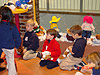 Shawn, Destry, and Tyler getting ready to stuff their animals