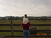 Ken showing Jordan the cows