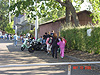 The classes heading to the track