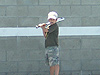 Tyler with his bat