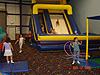 The kids playing