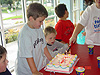 Lighting the candles