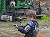 Tyler practing aiming